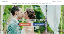 Desktop Screenshot of onewed.com